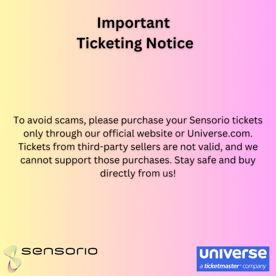WHAT TO EXPECT | Sensorio Paso Robles